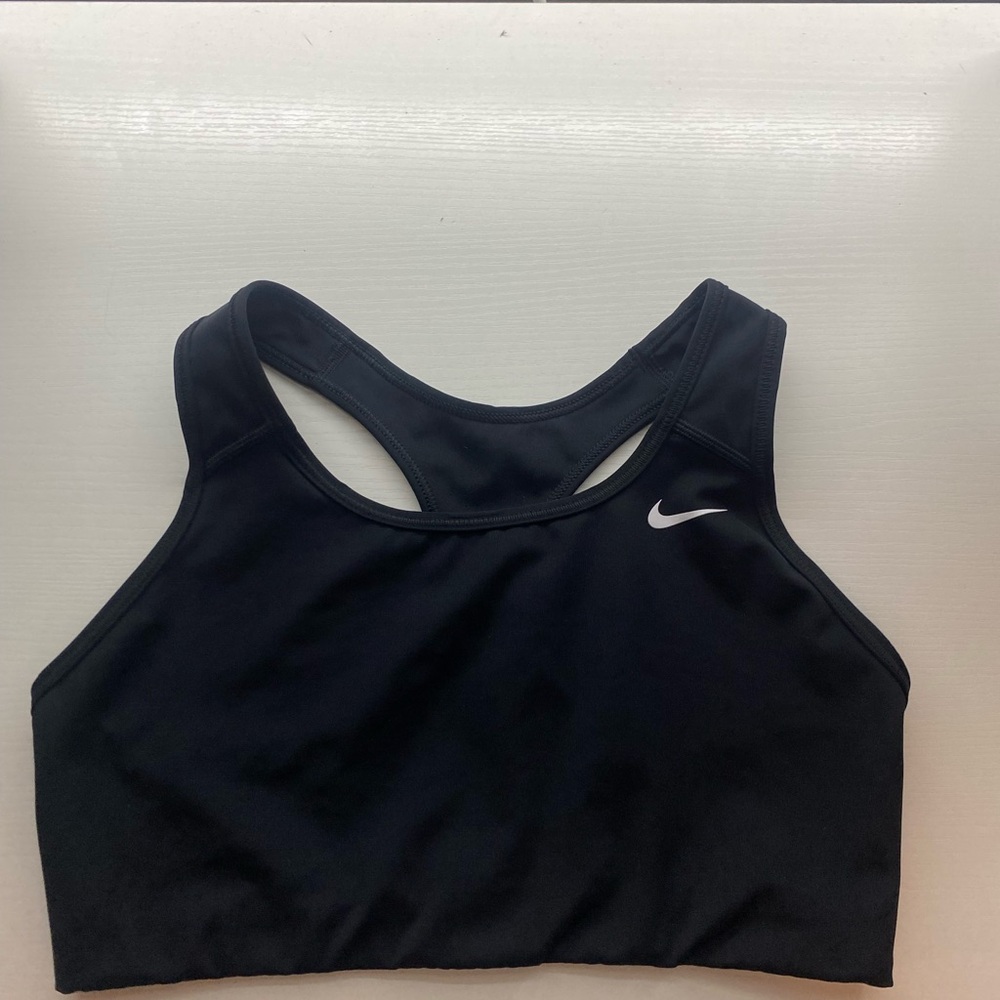 Nike Black Sports Bra Size Large